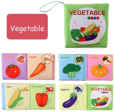 Baby Tail Cloth Book
