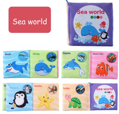 Baby Tail Cloth Book