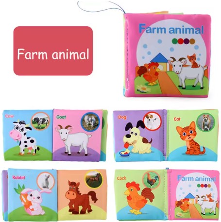 Baby Tail Cloth Book