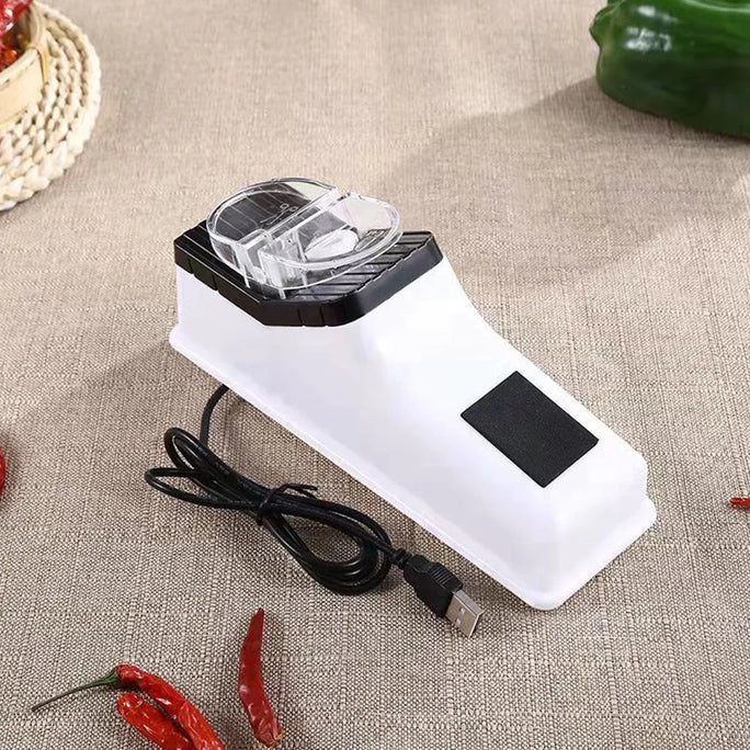 Electric Knife Sharpener – 5-Second Fast Sharpening & Polishing Tool for All Kitchen Knives