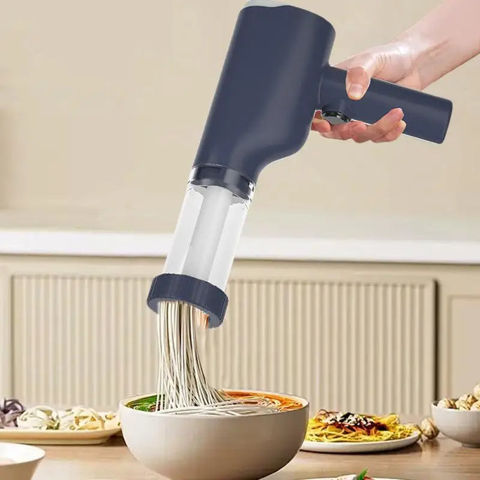 Automatic Wireless Noodle Maker – Handheld & Portable Pasta Press for Home or Commercial Use
