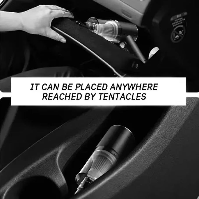 Handheld Car Wireless Vacuum Cleaner - Dry & Wet Use