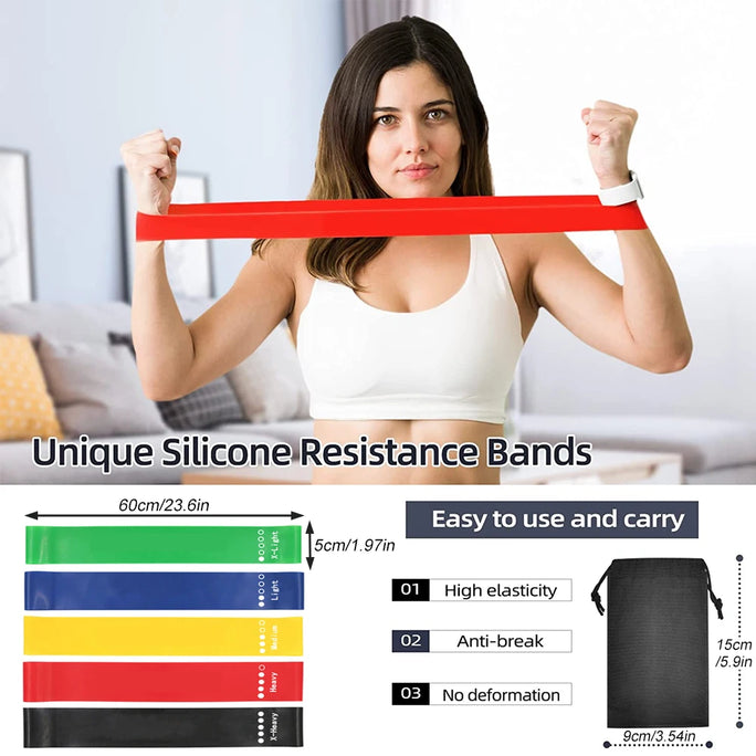 Elastic Fitness Ring – TPE Resistance Band for Hip & Leg Workouts