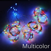 LED Curtain String Lights – 3M USB Fairy Lights for Holidays & Parties