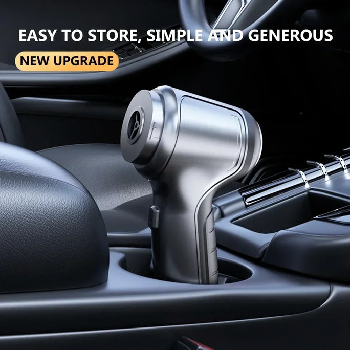 Portable Wireless Car Vacuum – 4-in-1 Handheld Cleaner with Powerful Suction for Home & Auto