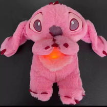 Stitch Soothing Plush Toy – Breathing Light Doll with Music & Air Bag | Baby Sleep Companion