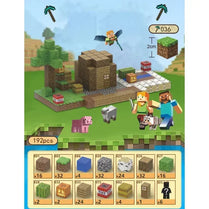 Magnetic Building Block Set – STEM Educational Toy for Kids Age 3+ | Mine World Theme