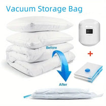 Mini Electric Vacuum Pump – Compression Sealer for Clothes & Food Storage Bags | Space-Saving Organizer